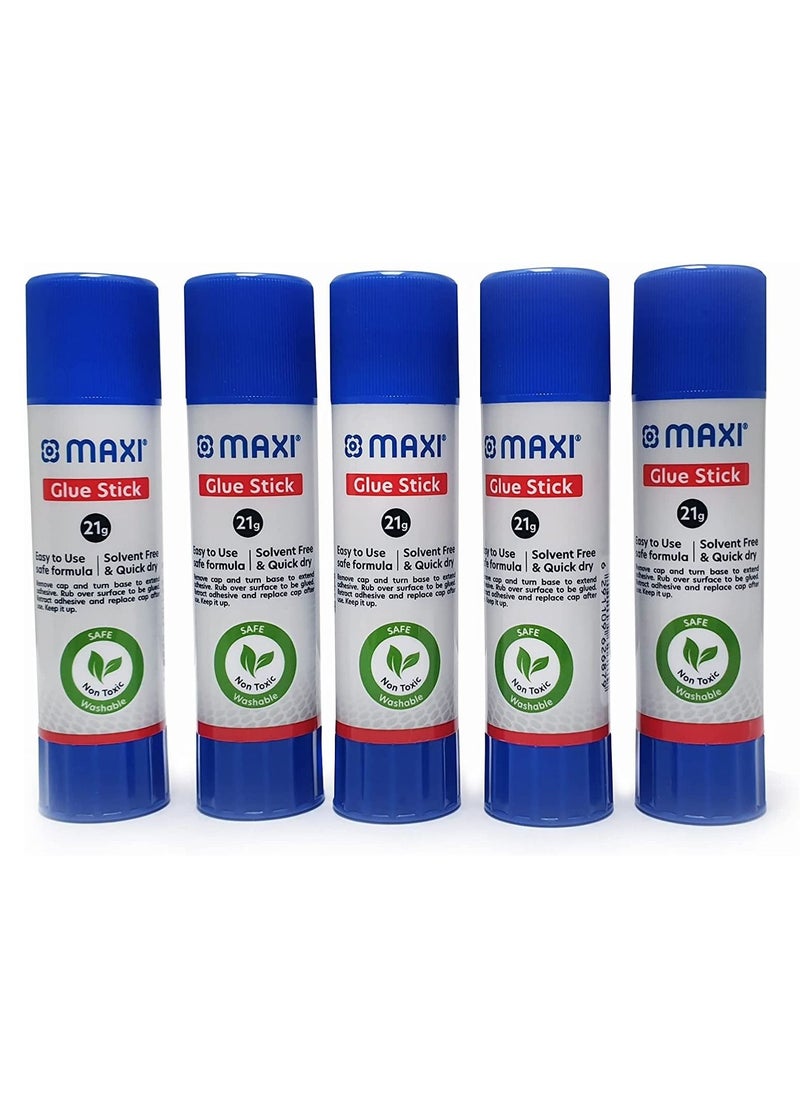 Maxi - 5-Piece Multi Purpose Glue Stick 21gm Content - Image 1