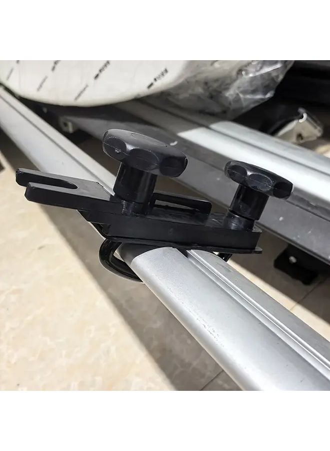 Car Roof Rack Accessories Metal U Shaped Buckle Nut Straps Roof Box Fixing 23 Pieces - Image 5