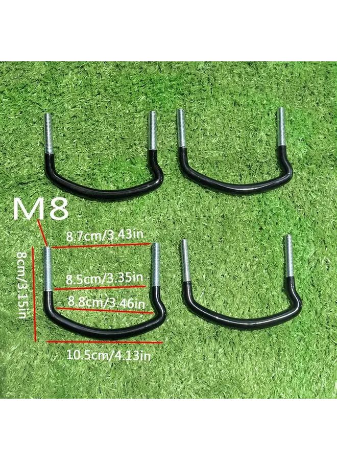 Car Roof Rack Accessories Metal U Shaped Buckle Nut Straps Roof Box Fixing 23 Pieces - Image 3