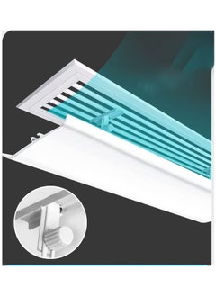 NIBEMINENT Adjustable Air Conditioner Deflector T53 White  - Image 4