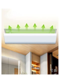 NIBEMINENT Adjustable Air Conditioner Deflector T53 White  - Image 3