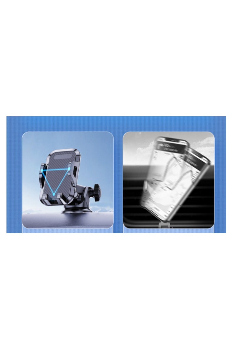 Car navigation stand; mobile phone holder with suction cup; multi-functional phone stand for car; car holder - Image 4