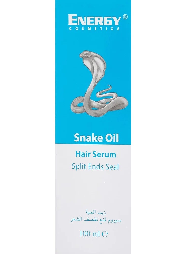 Energy Cosmetics Cobra Oil - Hair & Skin Serum - Split Ends Seal & Deep Repair Treatment - Image 2