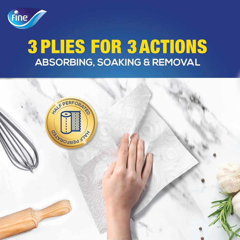 Fine Kitchen Super Towel Pro - 8 Rolls - Image 3