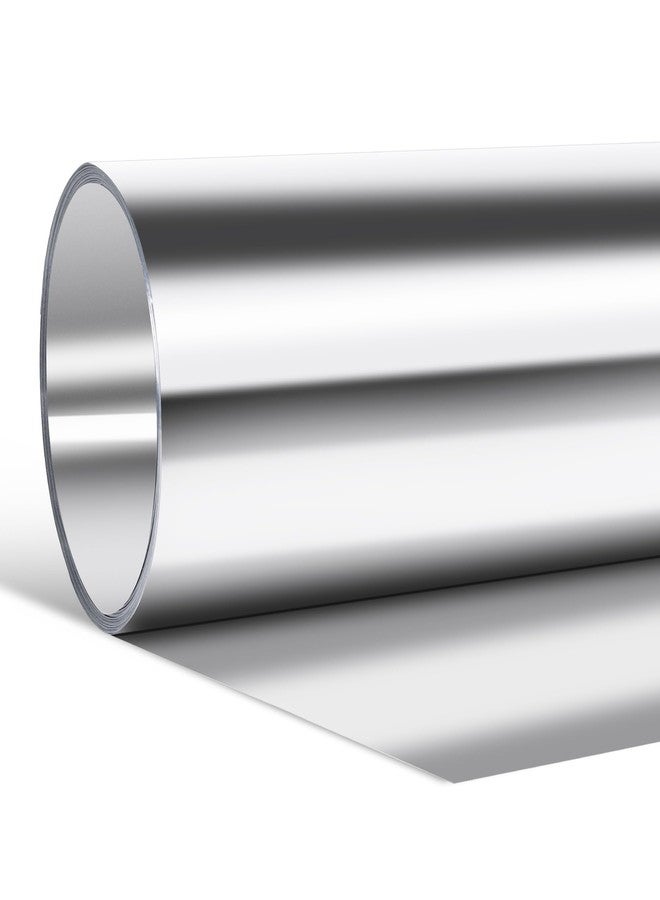 Tottist Aluminum Roof Flashing Roll - 14" x 10' for Sealing Windows, Doors, Siding & Roofing Ideal for Moss & Mildew Prevention - Image 1