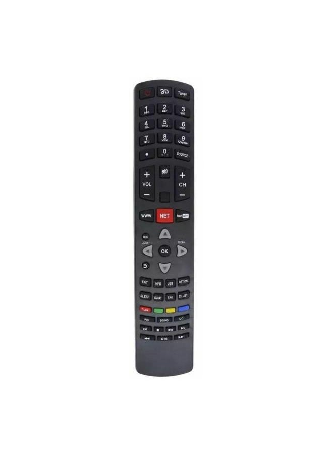 HuHa - Remote Control For Tcl And Netflix 3D LED And LCD TV Black - Image 1