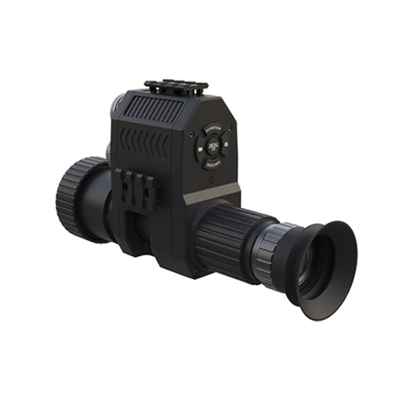 Night Vision Monocular : 720P/1080P High Clear Infrared Lens - Adjustable IR Illuminator Up To 400M Range, Photo & Video Capture for Night Reconnaissance, Camping, Wildlife Observation - Image 1