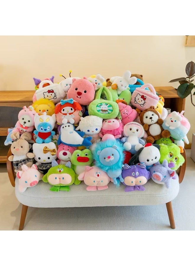 Eight Inch Wedding Throwing Boutique Catch Doll Machine Doll Cartoon Company Activity Gift Plush Toy-Color:Cotton Doll - Image 3