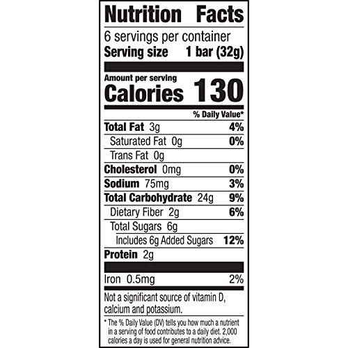 Nature Valley Chewy Fruit & Nut Granola Bars, Cranberry Pomegranate, 6 Bars, 6.7 OZ - Image 3