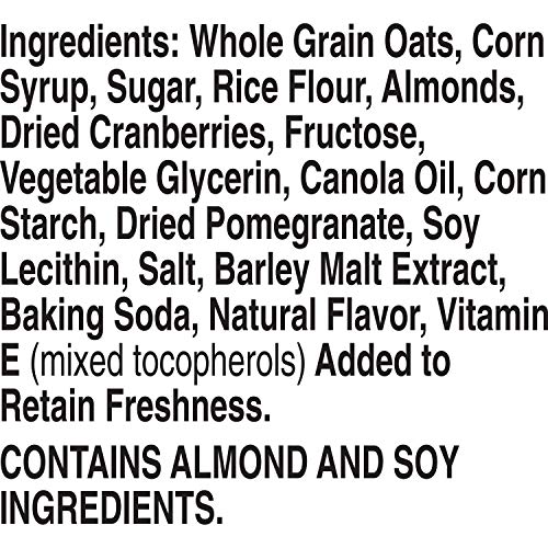 Nature Valley Chewy Fruit & Nut Granola Bars, Cranberry Pomegranate, 6 Bars, 6.7 OZ - Image 4