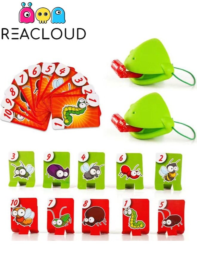 REACLOUD - Frog Mouth Tongue Board Game Snake Competition Parent Child Interactive Desktop Children's Toys - Image 1