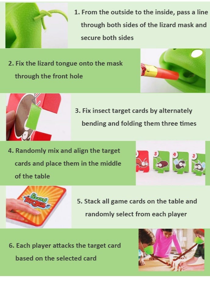 REACLOUD - Frog Mouth Tongue Board Game Snake Competition Parent Child Interactive Desktop Children's Toys - Image 1