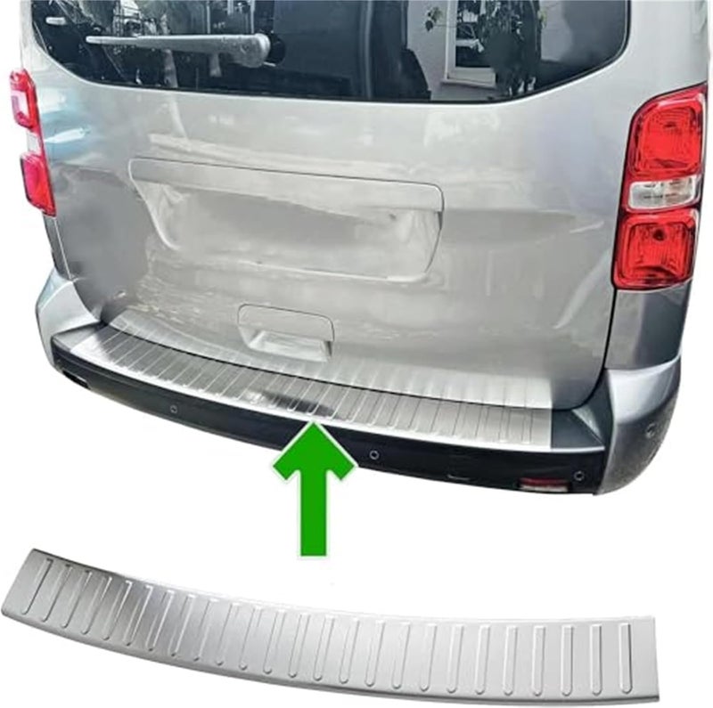 Vuzmode Stainless Steel Rear Bumper Protector for Peugeot Expert III - Image 4