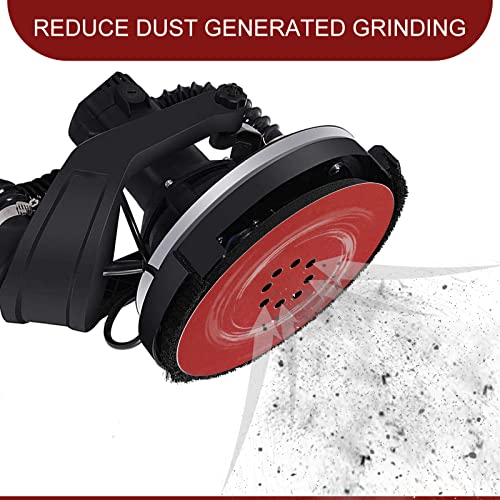 Awutzut 9 inch Sanding Discs 80 Grit 8 Holes Hook and Loop Sandpaper for Drywall Sander 10Pack - Image 3