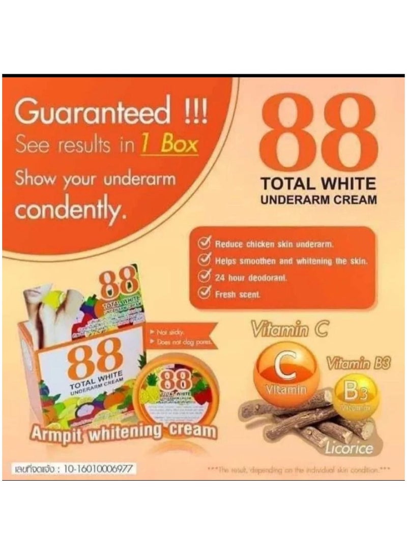 888 توتال وايت 88 كريم توتال وايت تحت الإبط 35 جم - Image 1