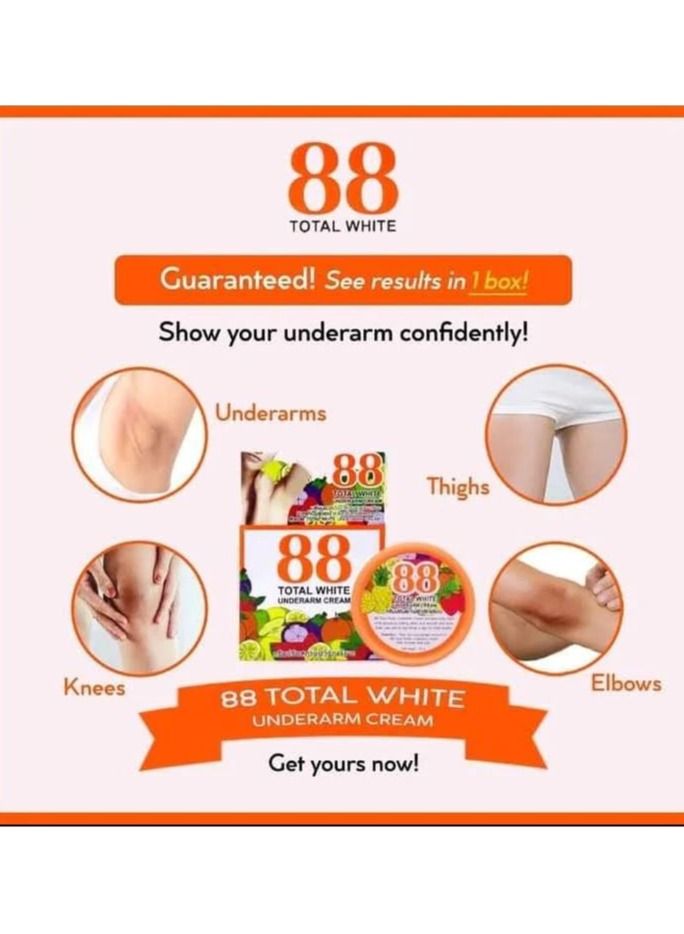 888 توتال وايت 88 كريم توتال وايت تحت الإبط 35 جم - Image 2