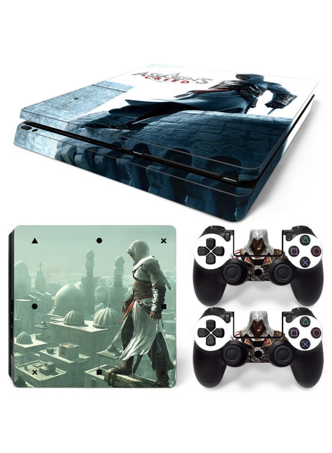 PS4 Slim Game Console Full Body Sticker Skin Sticker Fashion Personalized Cartoon Film Handle-Color:TN-PS4Slim-0625 - Image 4