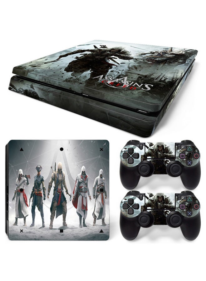 PS4 Slim Game Console Full Body Sticker Skin Sticker Fashion Personalized Cartoon Film Handle-Color:TN-PS4Slim-0625 - Image 5