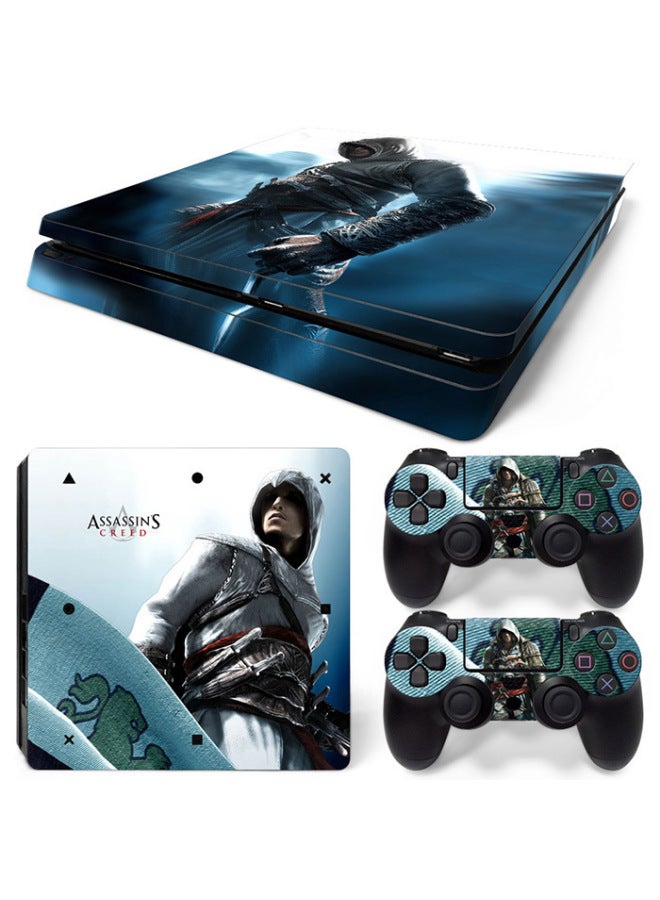 PS4 Slim Game Console Full Body Sticker Skin Sticker Fashion Personalized Cartoon Film Handle-Color:TN-PS4Slim-0625 - Image 3
