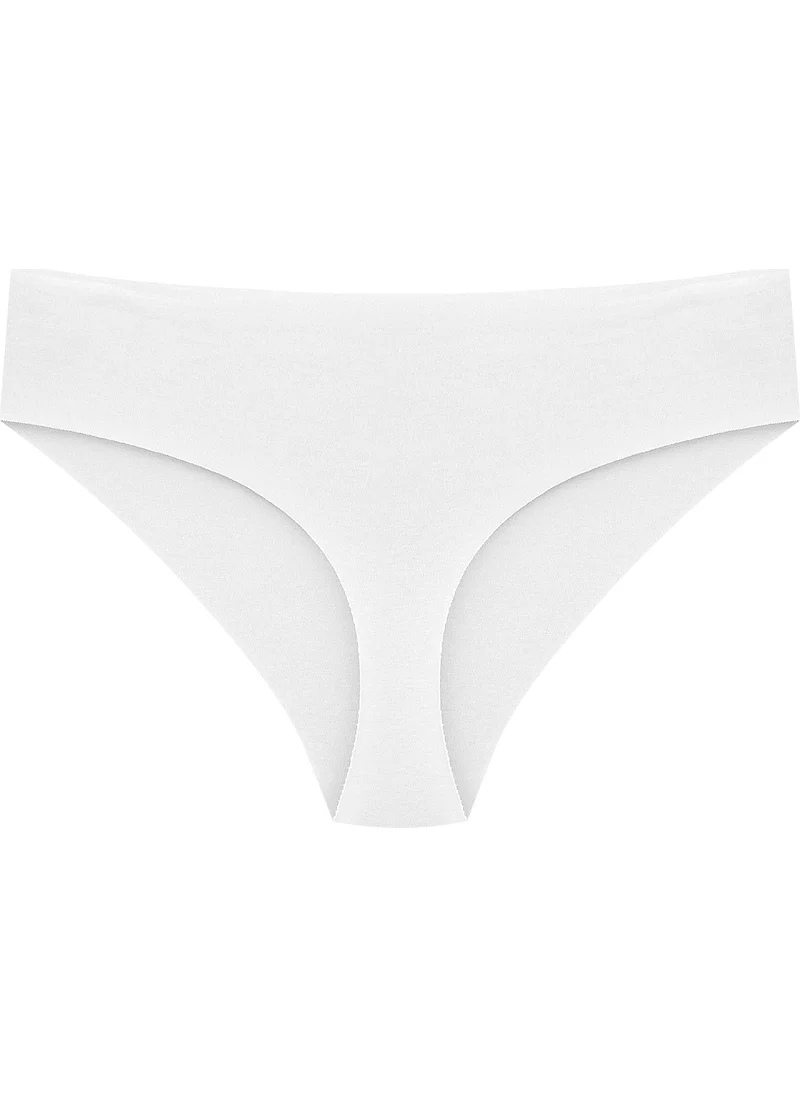 Papatya Daisy 100% Cotton Laser Cut High Waist Briefs 3-Pack