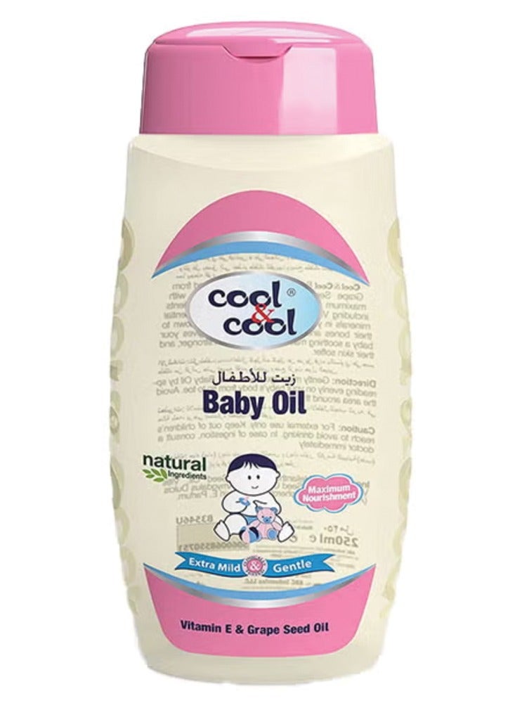 كول اند كول زيت للأطفال 250 مل