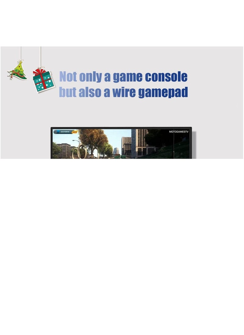 ANBERNIC  - RG353V Retro Handheld Game with Dual OS Android 11 and Linux, RG353V with 64G TF Card Pre-Installed 4452 Games Supports 5G WiFi 4.2 Bluetooth (Transparent Purple) - Image 1