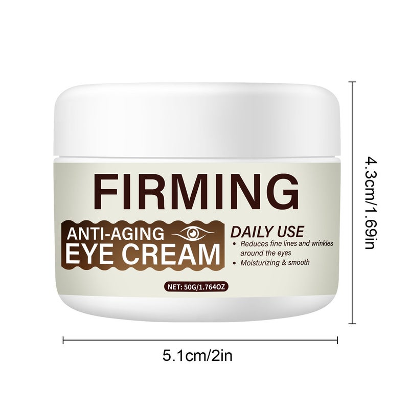 Danliss Daily Firming and Anti-Aging Eye Cream 50g - Large Capacity - Reduces Fine Lines and Wrinkles Around the Eyes, Moisturizes and Smooths the Skin - Image 5