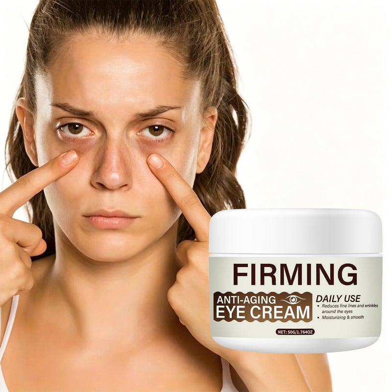 Danliss Daily Firming and Anti-Aging Eye Cream 50g - Large Capacity - Reduces Fine Lines and Wrinkles Around the Eyes, Moisturizes and Smooths the Skin - Image 1