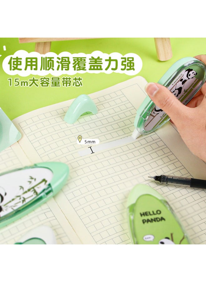HELPS Creative Panda Cartoon Correction Tape Students Use 15 M Large Capacity Correction Tape Correction Tape Correction Tape Stationery - Image 3