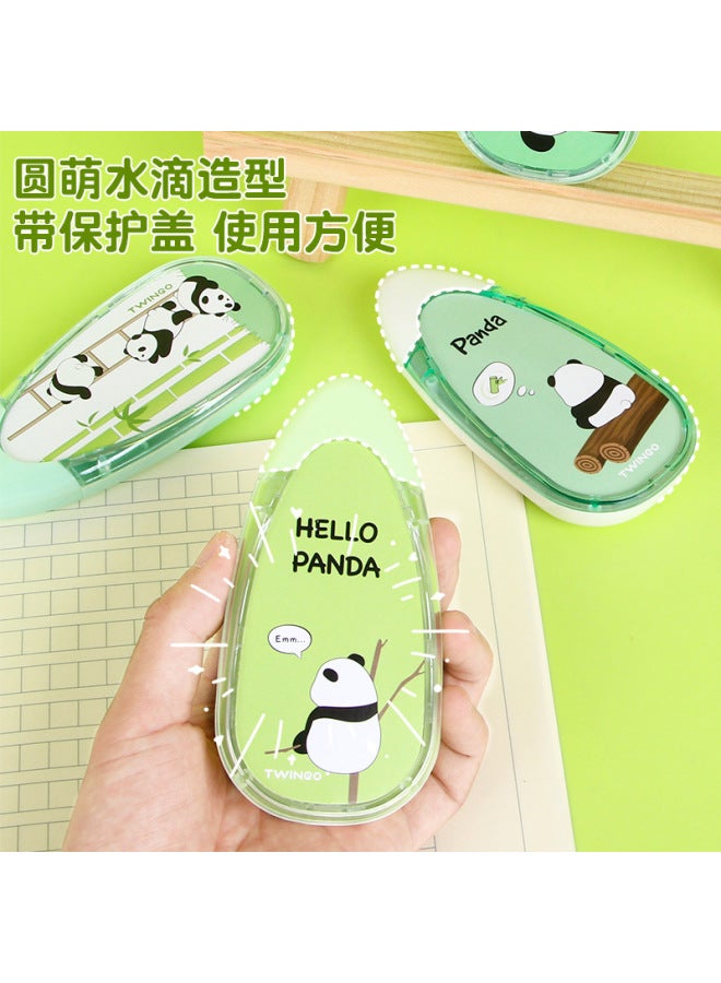 HELPS Creative Panda Cartoon Correction Tape Students Use 15 M Large Capacity Correction Tape Correction Tape Correction Tape Stationery - Image 4