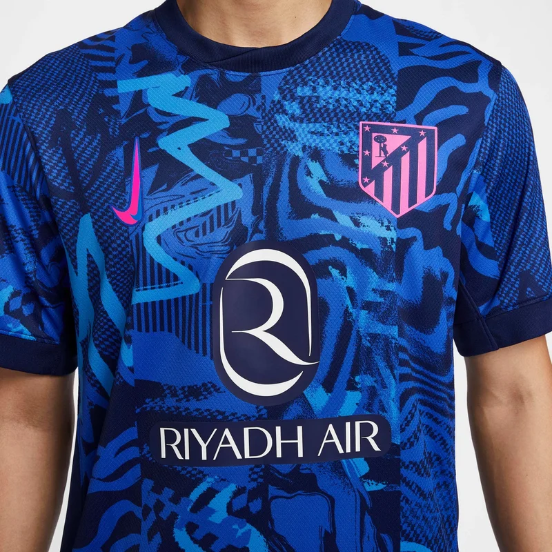 Nike Blue Atlético Madrid 2024/25 Stadium Third for Men | Best Price UAE