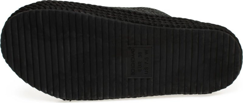 BOHONOMAD Sydney-Z Straw Black Women's Slippers - Image 5