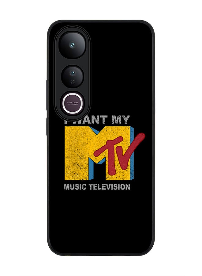 Stylizedd For vivo V50 Lite Case,Slim fit Camera Protection, Shockproof Thin Phone cover  - I want my mtv