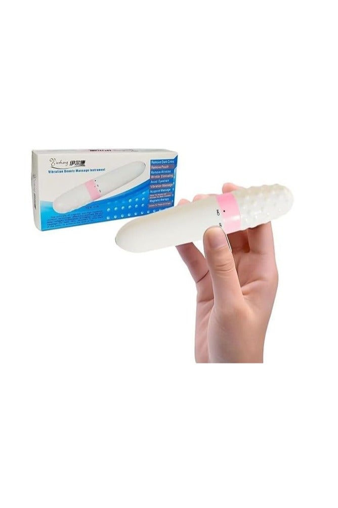 قلم تدليك عالي التردد. جهاز مساج للوجه بتقنية الاهتزازات والمغناطيس لتنشيط البشرة وتقليل التجاعيد والهالات وتحسين الدورة الدموية - Image 1