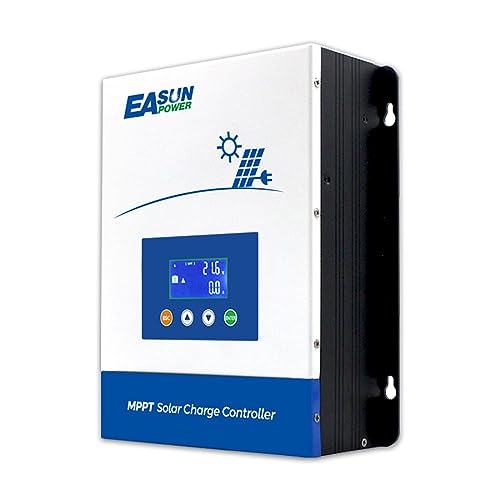 POWLAND 100A MPPT Solar Charge Controller,12V/24V/36V/48V Auto,Max Input 150V LCD Display Regulator Intelligent Regulator Charge Controller - Image 1