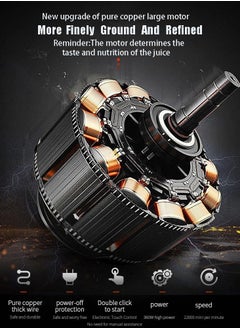Generic Portable Blender, Personal Size Blender for Smoothies, Freshly Squeezed Juices, Milkshakes and Baby food, Mini Blender 700ml , Suitable for Outdoor Sports, Family, Travel.  - Image 3