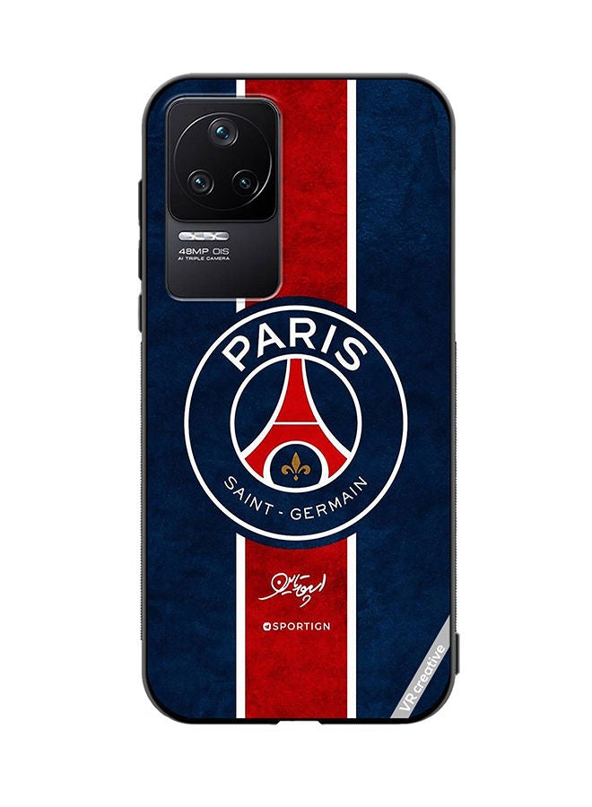 VR CREATIVE Protective Case Cover For Xiaomi Redmi K50 Pro Paris Saint Germain Design Design Multicolour - Image 1