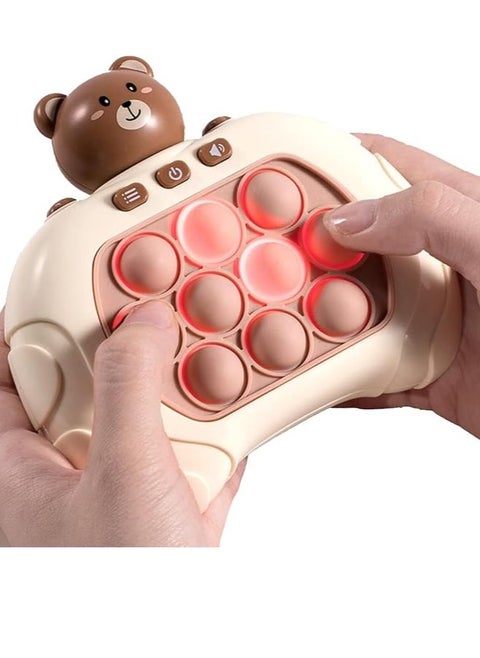 S SGTT PRO SGT-Pop Push It Game Controller | Quick Pop Bubble Puzzle Game | Sensory Toy for Kids and Adults | Light-Up Electronic Fidget Fun | Great Gifts for All Ages (A)