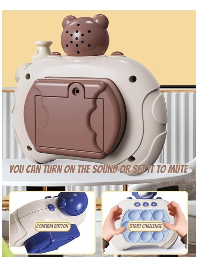 S SGTT PRO SGT-Pop Push It Game Controller | Quick Pop Bubble Puzzle Game | Sensory Toy for Kids and Adults | Light-Up Electronic Fidget Fun | Great Gifts for All Ages (A)