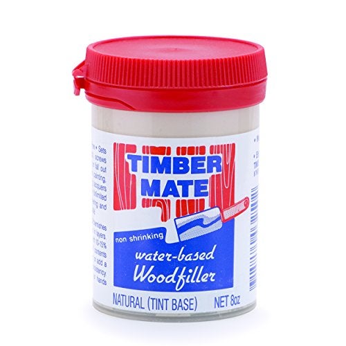 Timbermate Wood Filler, Water Based, 8Oz, Natural - Image 1