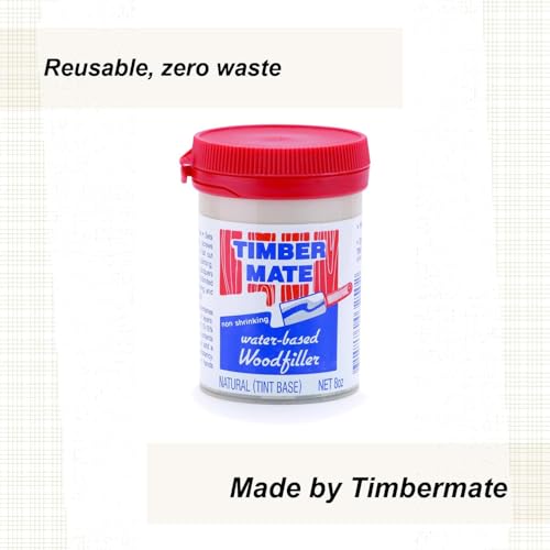 Timbermate Wood Filler, Water Based, 8Oz, Natural - Image 5