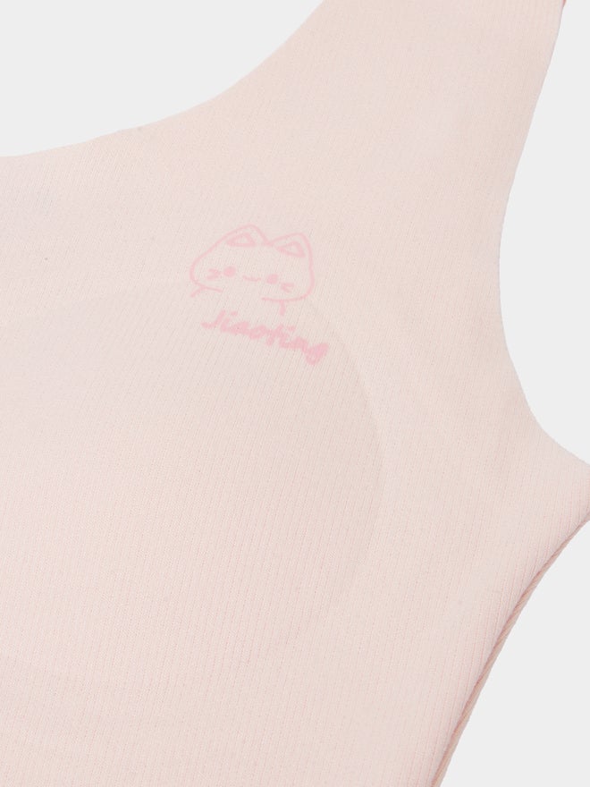 Styli Teen Girls Knit Vest with Pads - Image 3