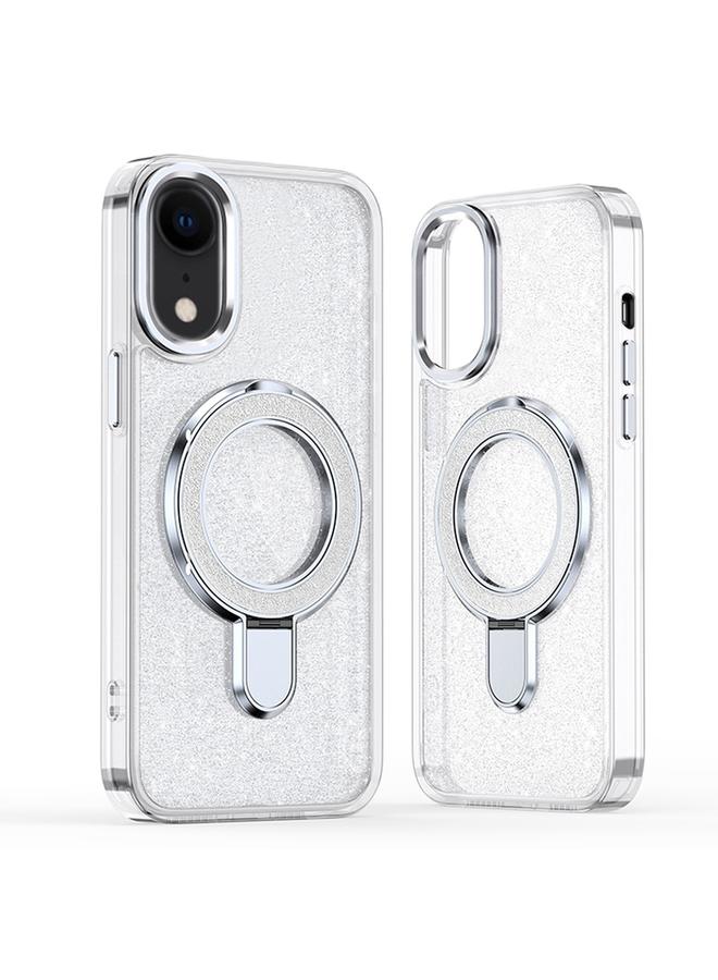 S-TOP Case For iPhone XR Glitter Ring Holder MagSafe Phone Case - Image 1