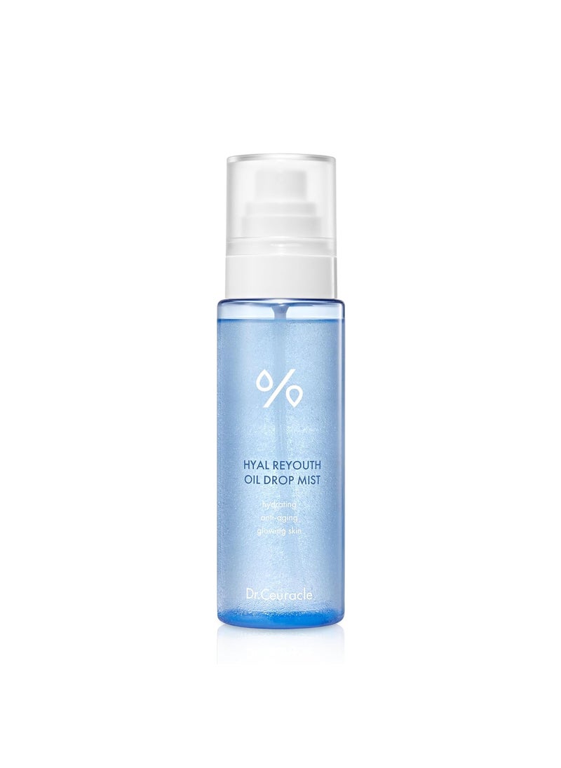 leegeehaam - leegeehaam DrCeuracle Hyal Reyouth Oil Drop Mist 125ml  422 fl oz  Facial Serum Mist with Hyaluronic Acid Panthenol Fructan Soothing and Hydrating for All Skin Types - Image 1