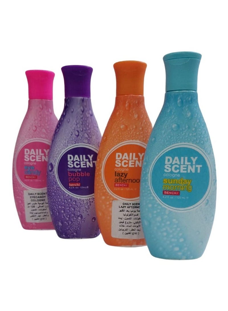 Bench 4 Piece Daily Scent Cologne Set - Image 1