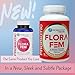 Belle+Bella BelleBella Probiology Flora Fem Daily Probiotics for Women 4X Action Prebiotic Probiotic Cranberry Folic Acid for Digestive Urinary Tract Reproductive Vaginal Health 60 Caps - Image 4