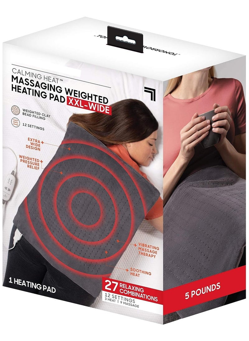 DubaiGallery - Weighted Electric Heated Blanket Mattress for Comprehensive Massage Therapy - Image 1
