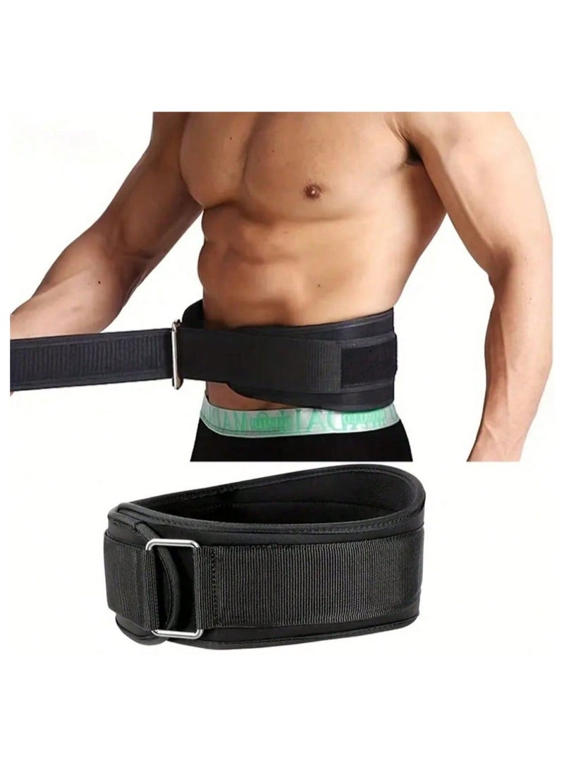EVA Gym Weightlifting Belt, Adjustable Waist & Back Support, Hook-and-Loop Closure for Squat, Deadlift, Workout Training - Image 1
