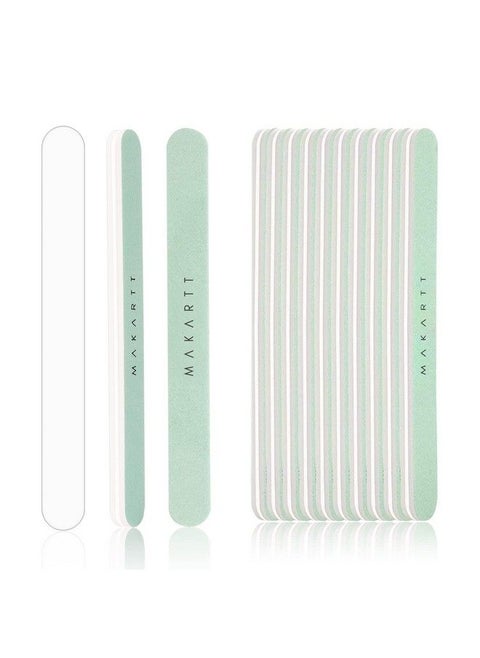 Nail Buffer Block 10Pcs Nail Buffer And Shine Kit Nail Shine Buffer For Natural Acrylic Nails Buffer Polisher Nails Fingernail Buffer Nail File Nail Smoother Buffer Block 400 And 6000 Grit