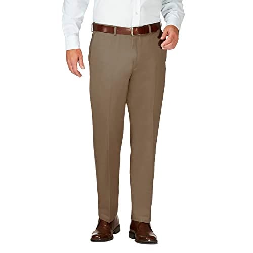Haggar Men's Work To Weekend No Iron Flat Front Pant Reg. And Big & Tall Sizes - Image 1